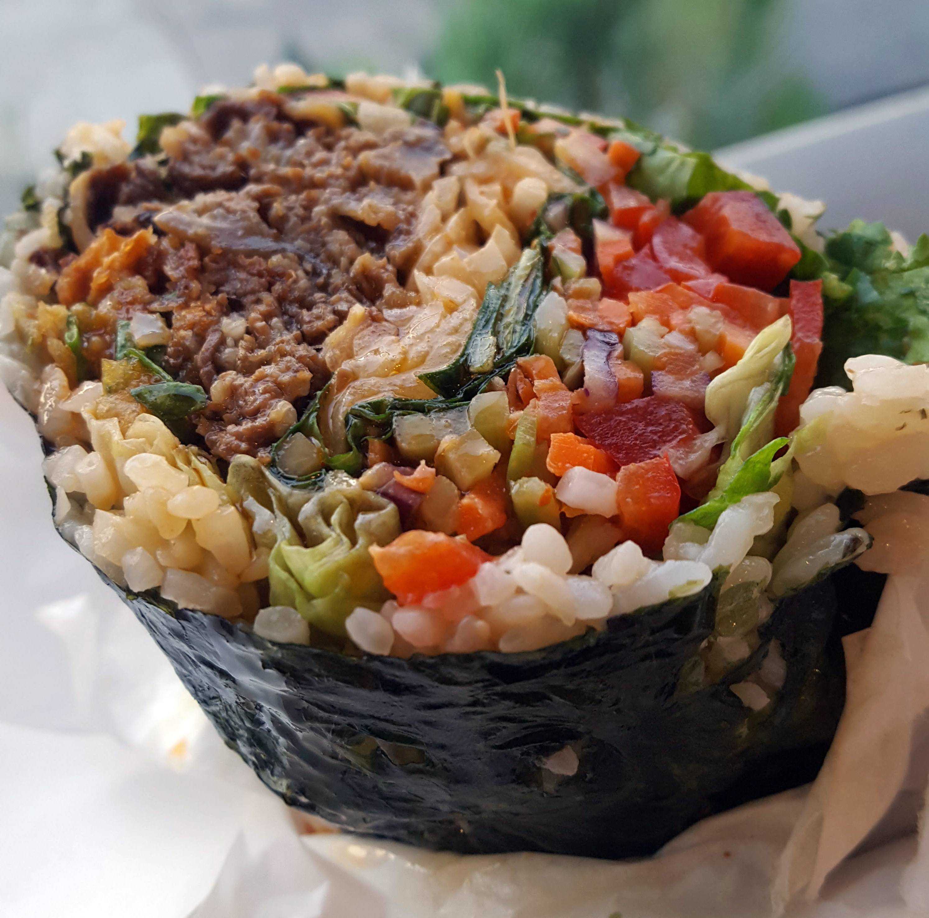 sushi burritos wraps