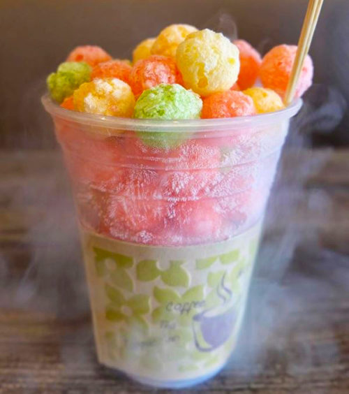 dragon's breath liquid nitrogen puff rocklin sacramento california