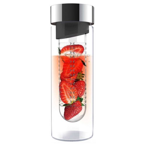 glass water bottle fruit infuser gifts for foodies and food lovers
