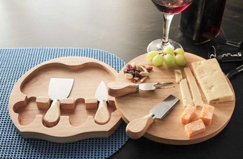 swivel cheese board gifts for foodies and food lovers