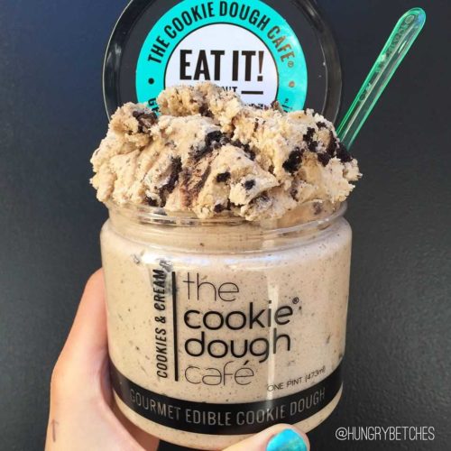 edible raw cookie dough in USA nationwide supermarkets