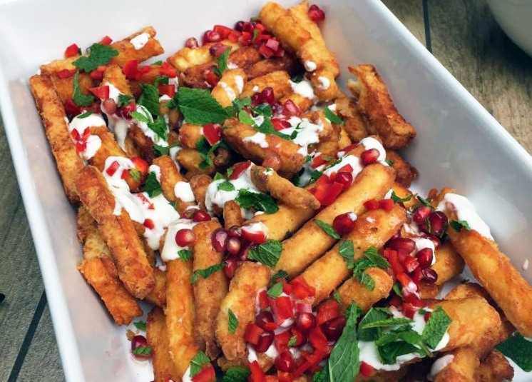 halloumi fries on glutto digest