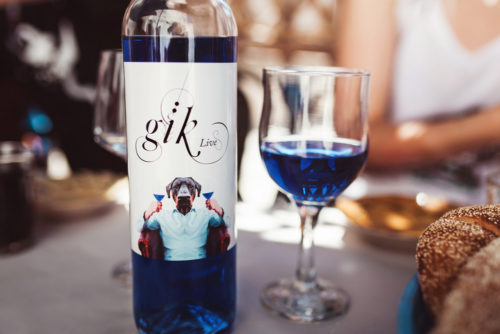 gik blue wine