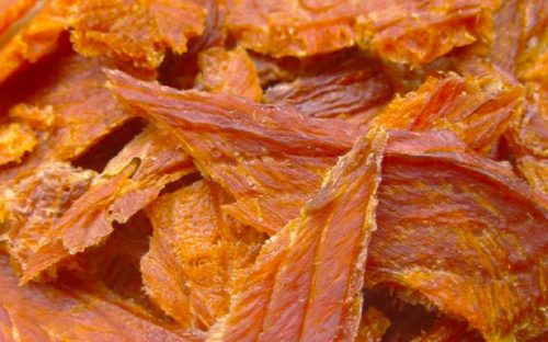 salmon jerky