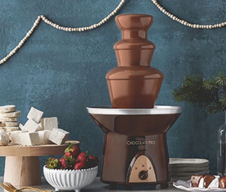 foodie food lover gifts chocolate fountain