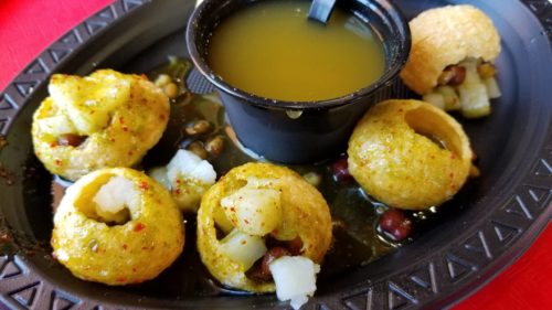 san diego pani puri golgappa shots