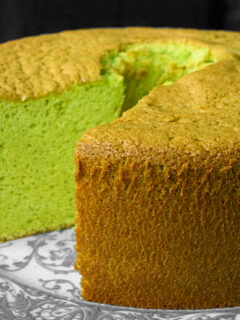 Sans Rival Cakes & Pastries - PANDAN-MACAPUNO MOUSSE CAKE A well-loved cake  that brings together three great Filipino flavors- pandan(screw pine), buko  (young coconut) & macapuno (sweetened coconut meat). A must try!