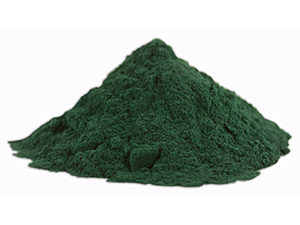 spirulina green blue powder superfood