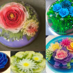 3d gelatin art and jello flowers cake including decoration tools, kits, supplies and recipes