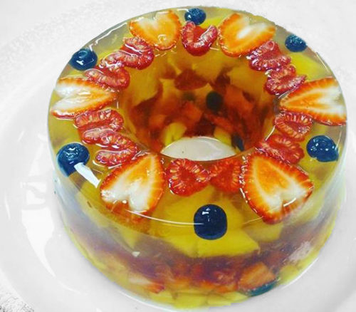 Agar Agar Jelly Fruit Cake Recipe - Hot Thai Kitchen