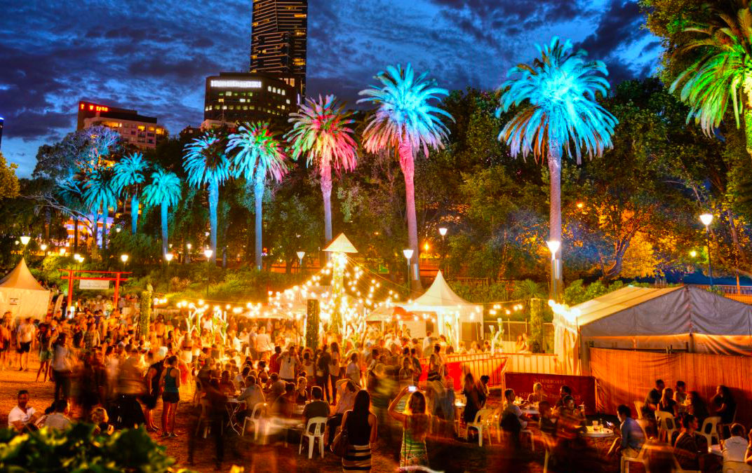 Night Markets: street food vendors as far as the eye can see