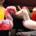 crazy drink containers flamingo unicorn drink floaties