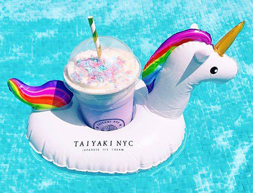 crazy drink containers unicorn floatie nyc new york