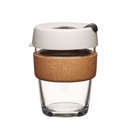 foodie food lover gifts reusable glass coffee cup mug