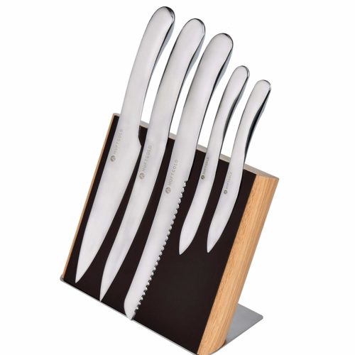 foodie food lover gifts magnetic knife block set