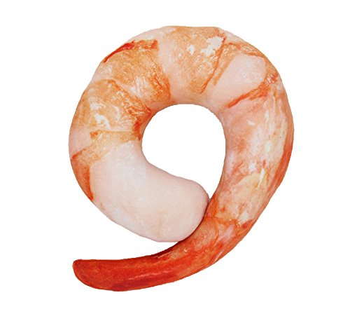foodie food lover gifts shrimp neck pillow