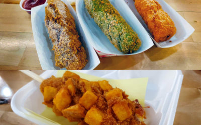 Korean Hot Dogs: corn dogs with a flair