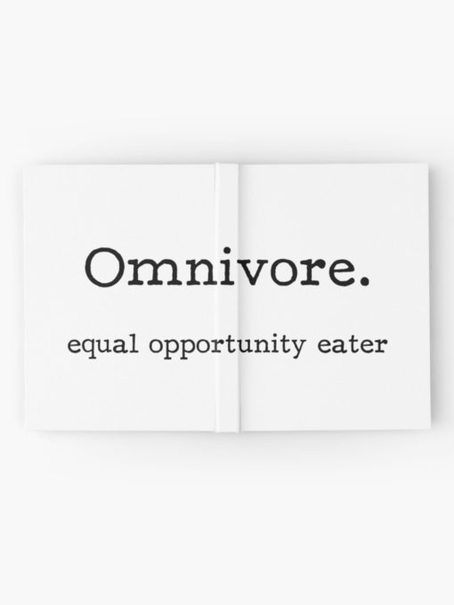 omnivore equal opportunity eater notebook