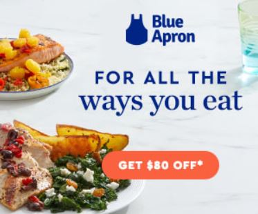 blue apron food delivery services