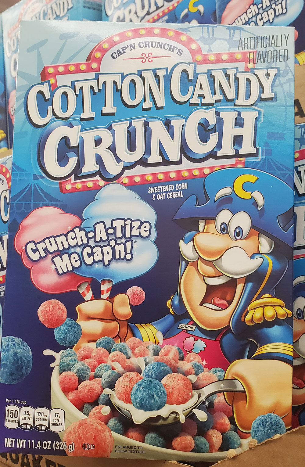 cotton candy crunch captain captn