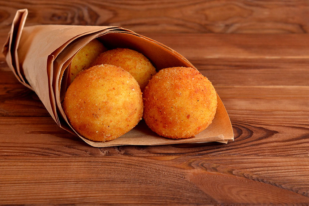 arancini Italian street food