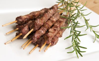 Arrosticini: tender Italian BBQ on a stick