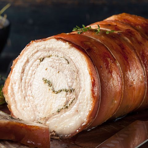 porchetta Italian pork roast