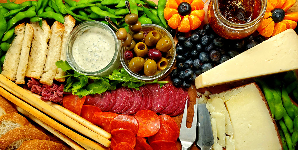 charcuterie board plate platter