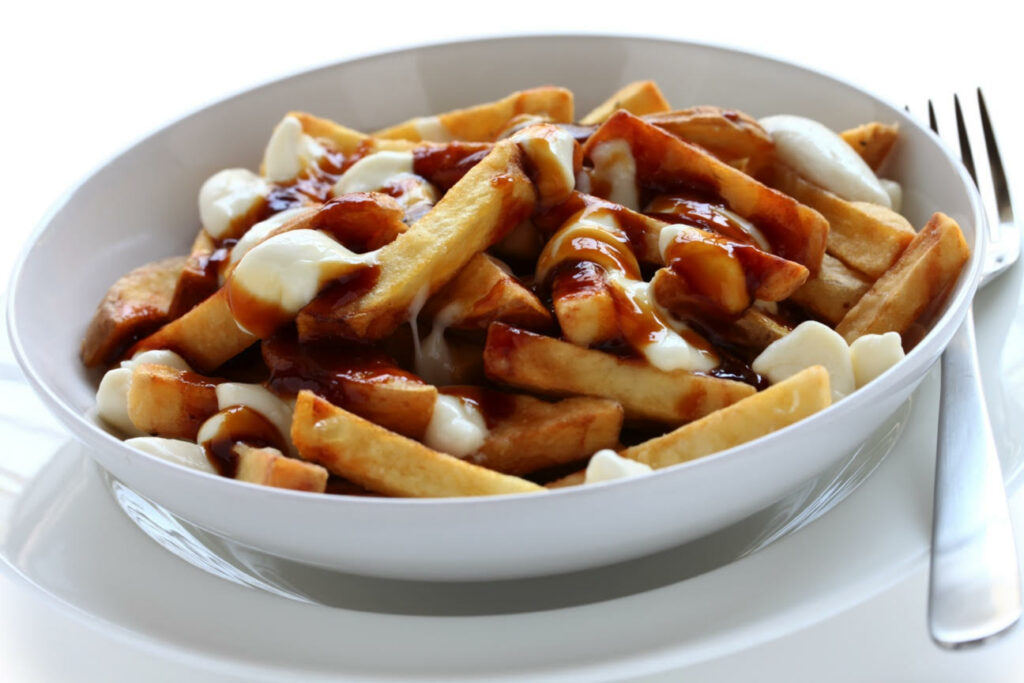 poutine gravy fries canadian canada