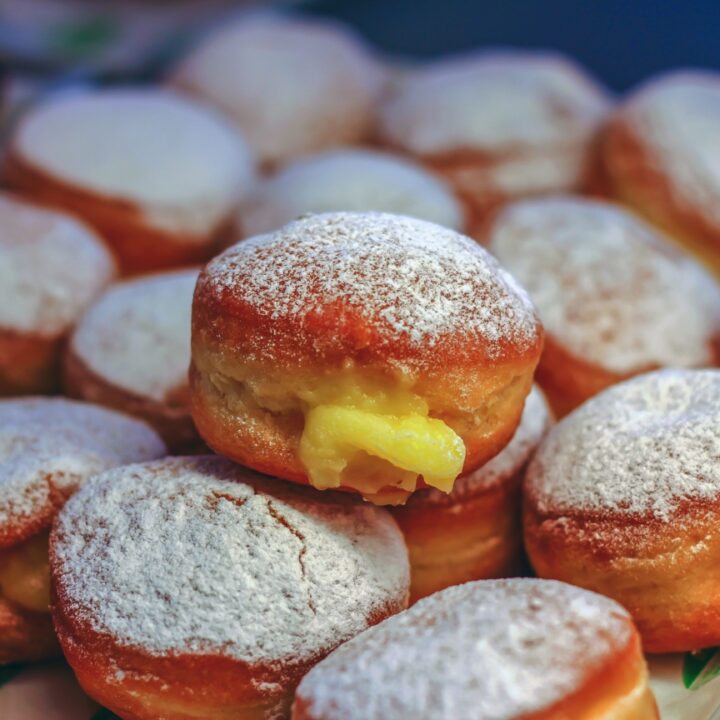 bomboloni bombolone bombolato Italian doughnuts donuts