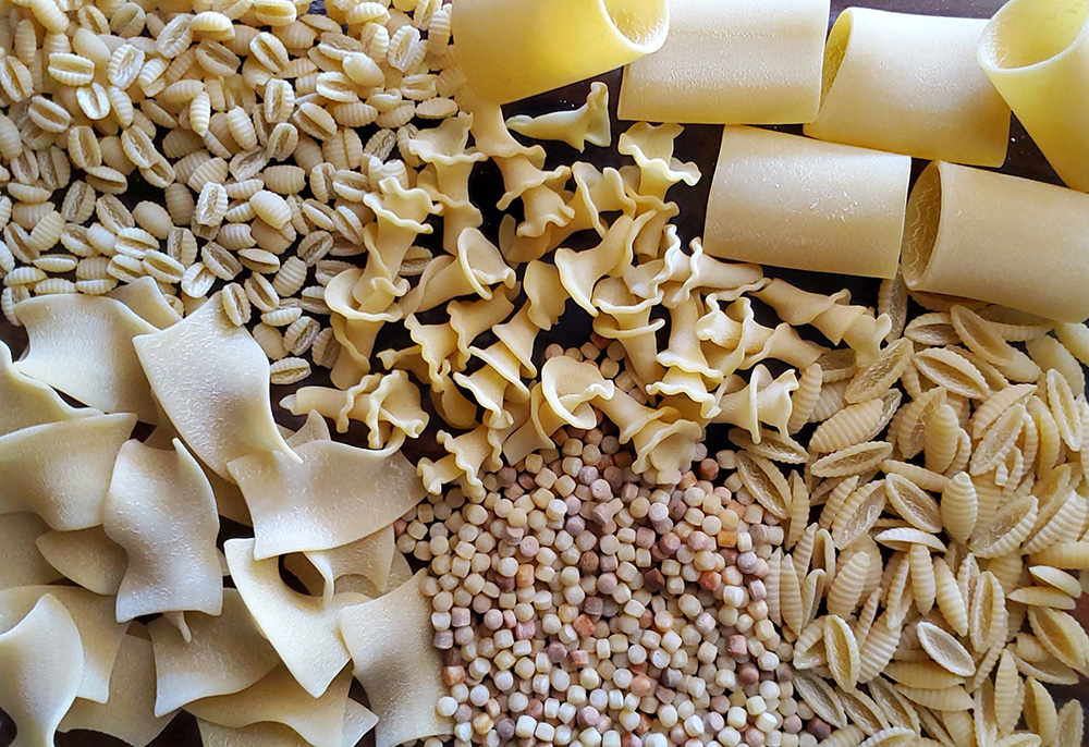 pasta shapes authentic italian