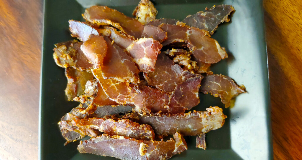 biltong South African dehydrated beef jerky