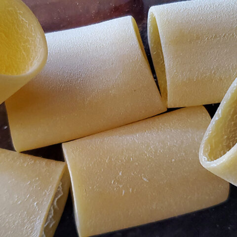 paccheri pasta tubes