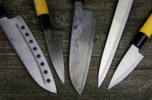 Japanese chef's knives German chef knives