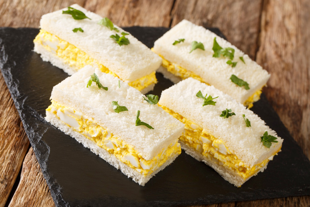 tamago sando Japanese egg salad sandwich