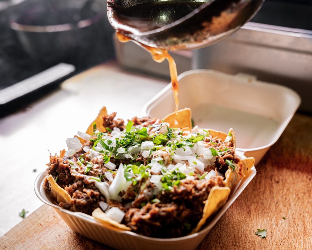 birria nachos