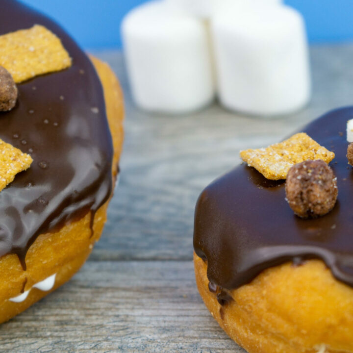 s'mores donuts doughnuts