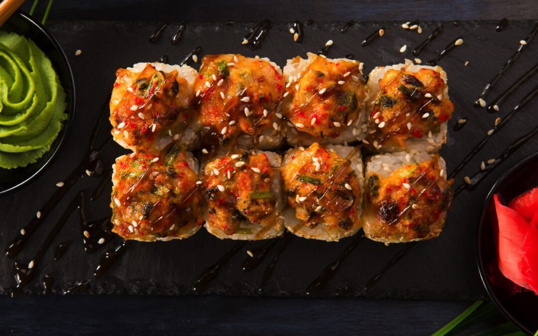 Baked Sushi: bite-sized comfort food for a rainy day