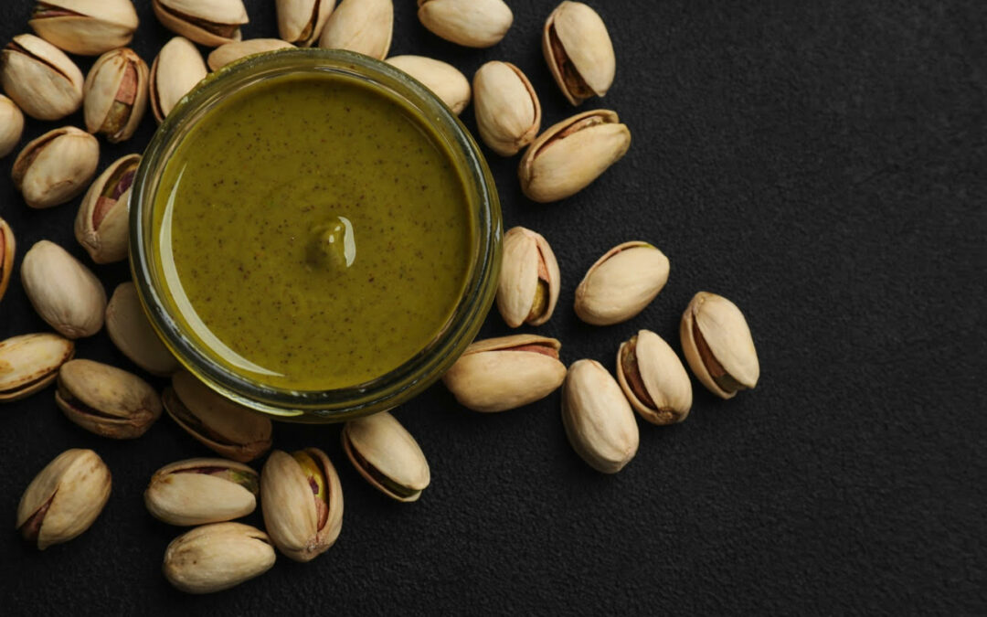 Pistachio Butter: a luxuriously rich spread in an earthy verdant hue