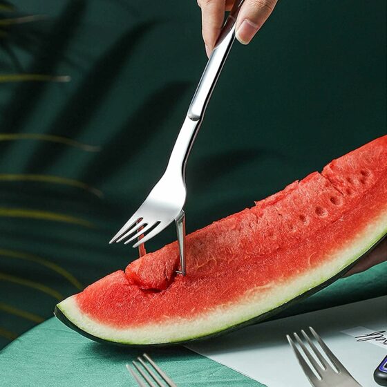 2-in-1 watermelon fork slicer