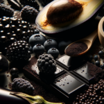 dark-skinned foods dark black food